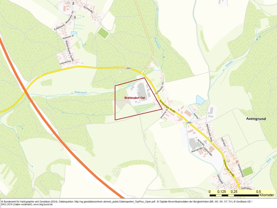 Bergwerkseigentum Brattendorf-Ost, Tonige Gesteine - Bild