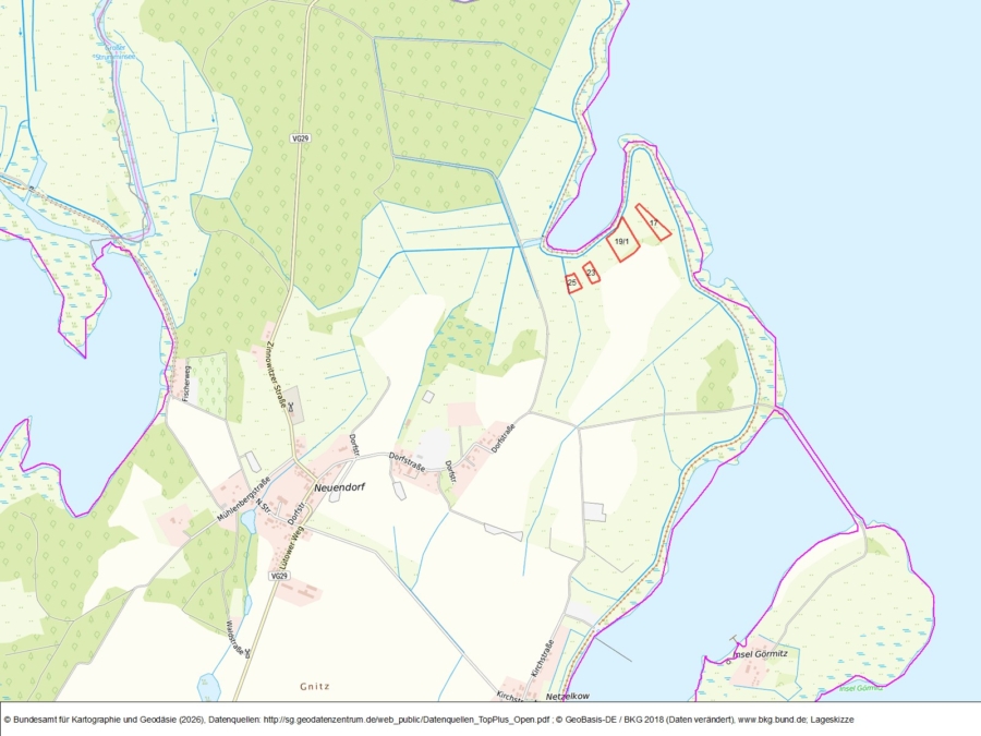 Flächen bei 17440 Neuendorf/Insel Usedom LOS 2 - Bild