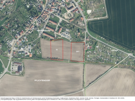 Acker Wintersdorf, Thüringen, Altenburger Land