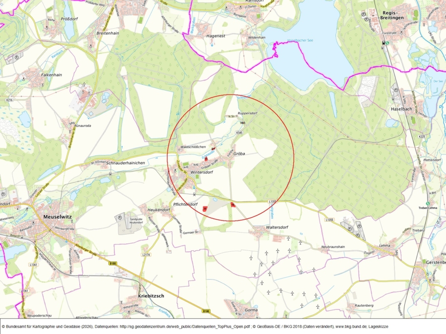 Acker und Grünland Gröba - Bild