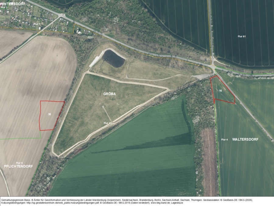 Acker und Grünland Gröba - Bild