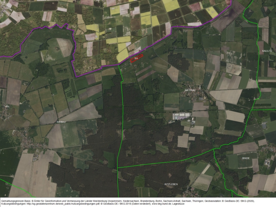 Grünland in Mechau - Bild