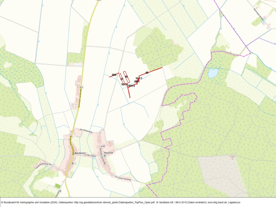 Flächen in Bardenitz (4) - Bild