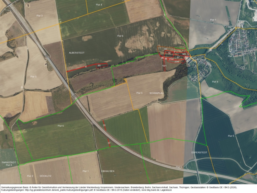 Schraplau-Alberstedt-Acker-Grünland - Titelbild
