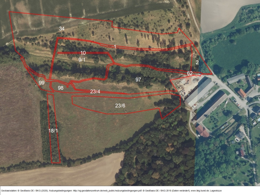 Schraplau-Alberstedt-Acker-Grünland - Bild