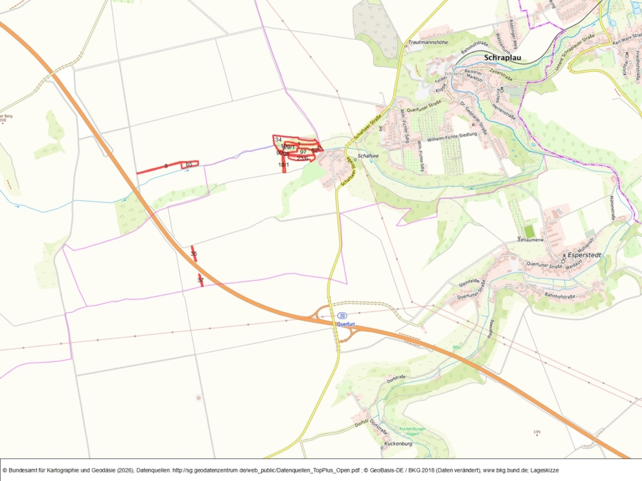Schraplau-Alberstedt-Acker-Grünland - Bild