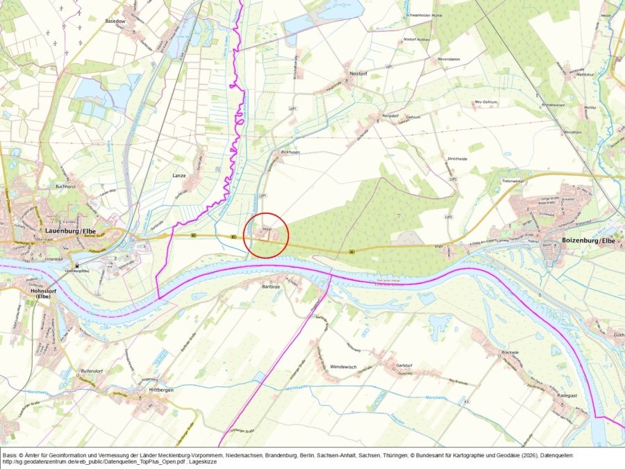 Grundstück in Horst bei Boizenburg/Elbe - Bild