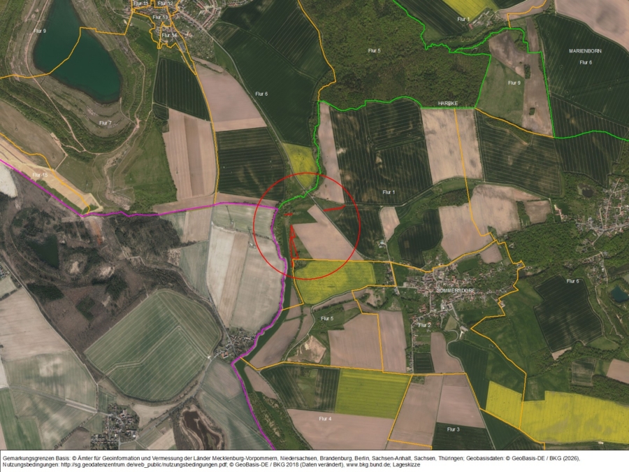 Flurstücke in Sommersdorf - Bild