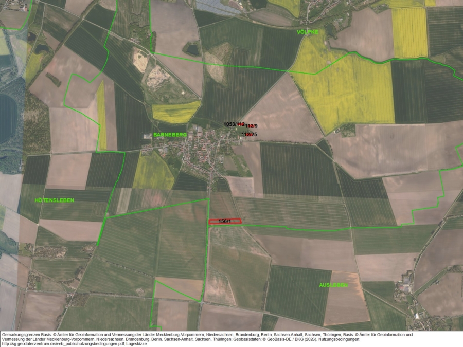 Landw. Flächen bei Barneberg - Bild