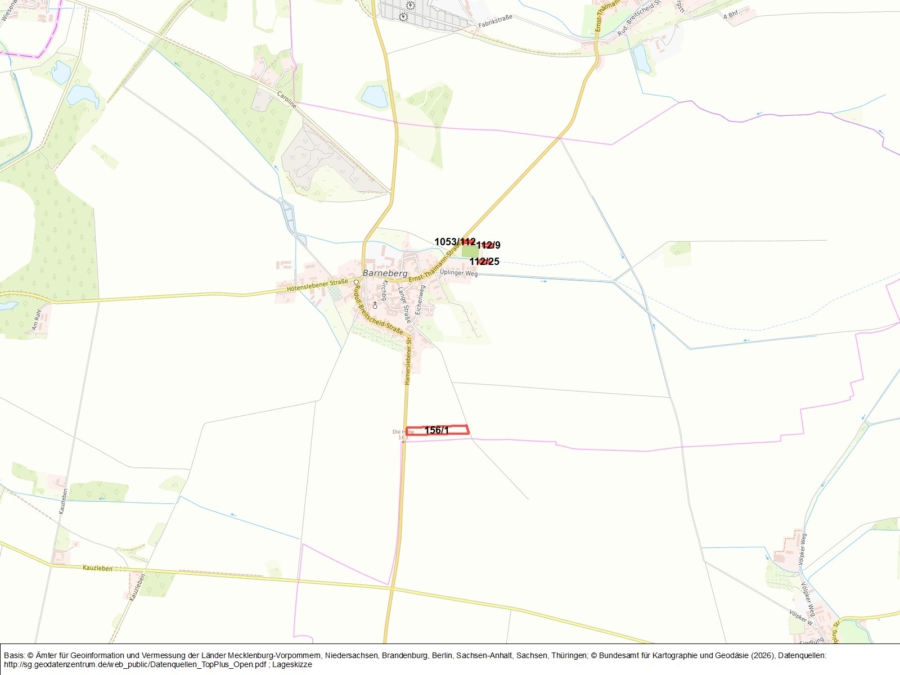 Landw. Flächen bei Barneberg - Bild