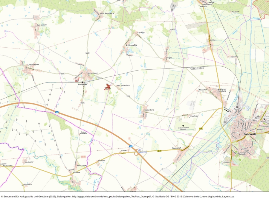 Flächen in Blumenhagen - Bild
