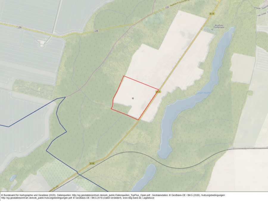 Flächen zur potenziellen Windenergienutzung bei Leuenberg - Bild