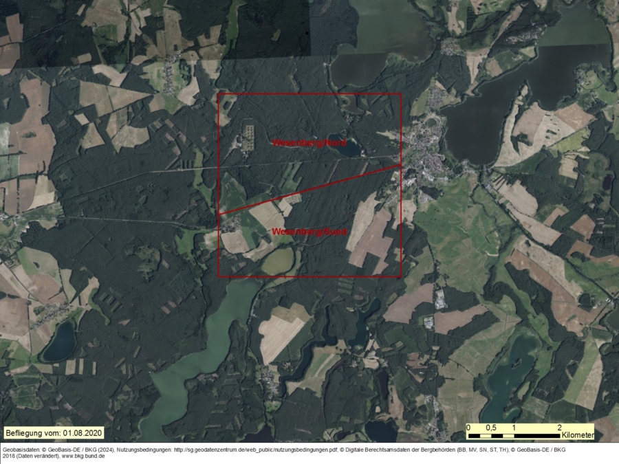 Bergwerkseigentum Wesenberg-Süd, Untergrundspeicherformation - Bild