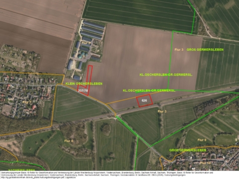 Landw. Flächen bei Klein Oschersleben, Sachsen-Anhalt, Börde