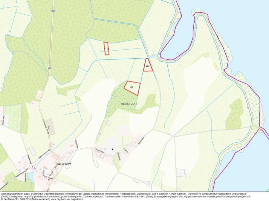 Flächen bei 17440 Neuendorf/Insel Usedom LOS 3 - Bild