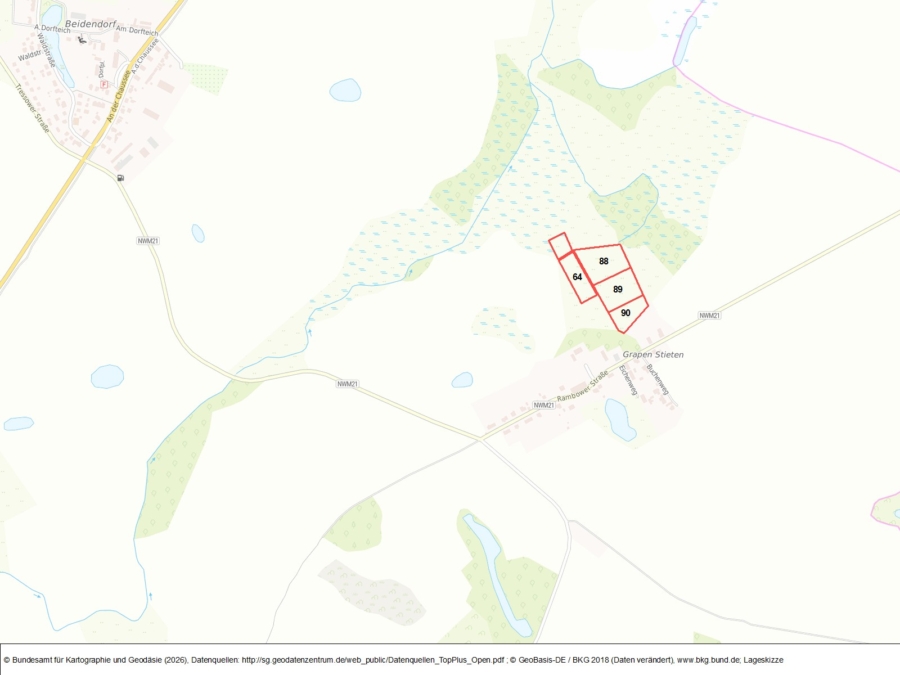 Grapen Stieten - Flächen am Dorf - Bild