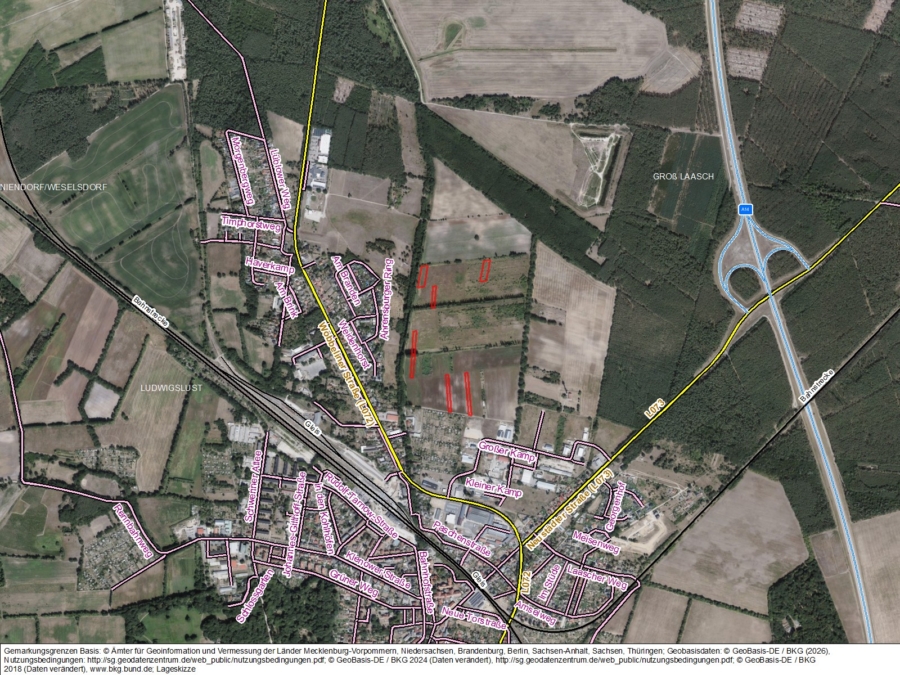 Flächen in Ludwigslust - Bild