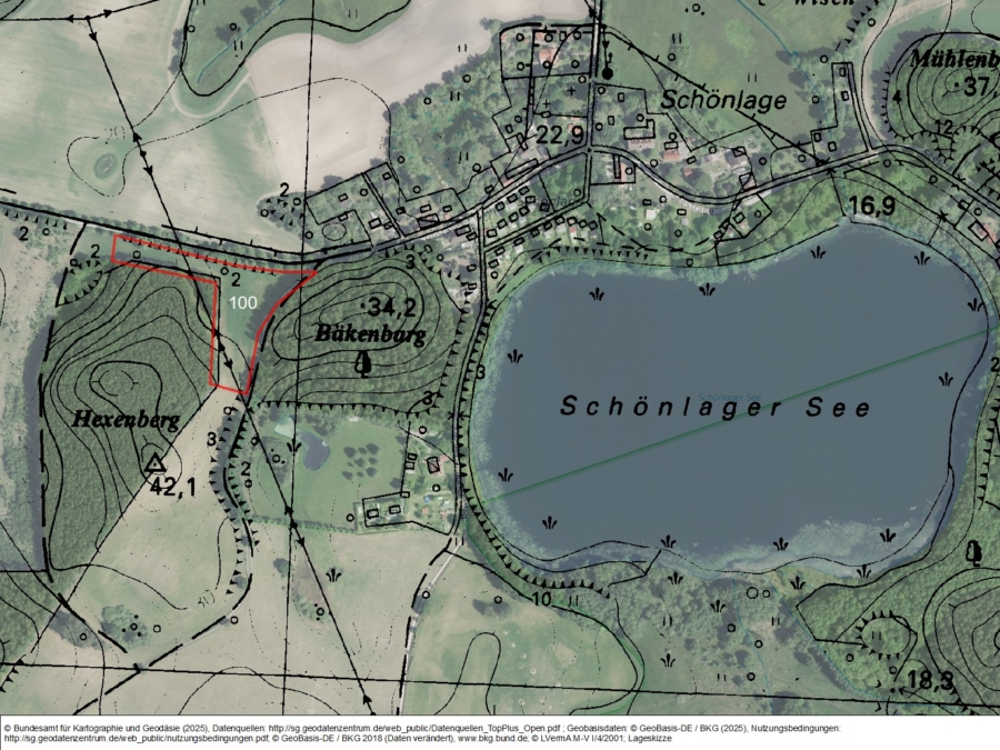 Ackerstück in Schönlage - Bild