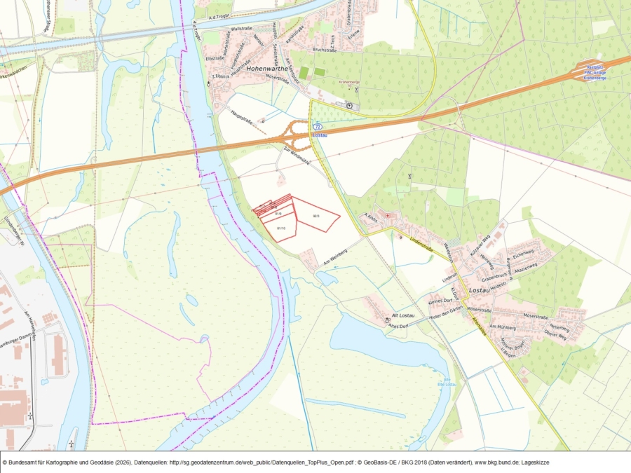 Flächen in Hohenwarthe - Bild