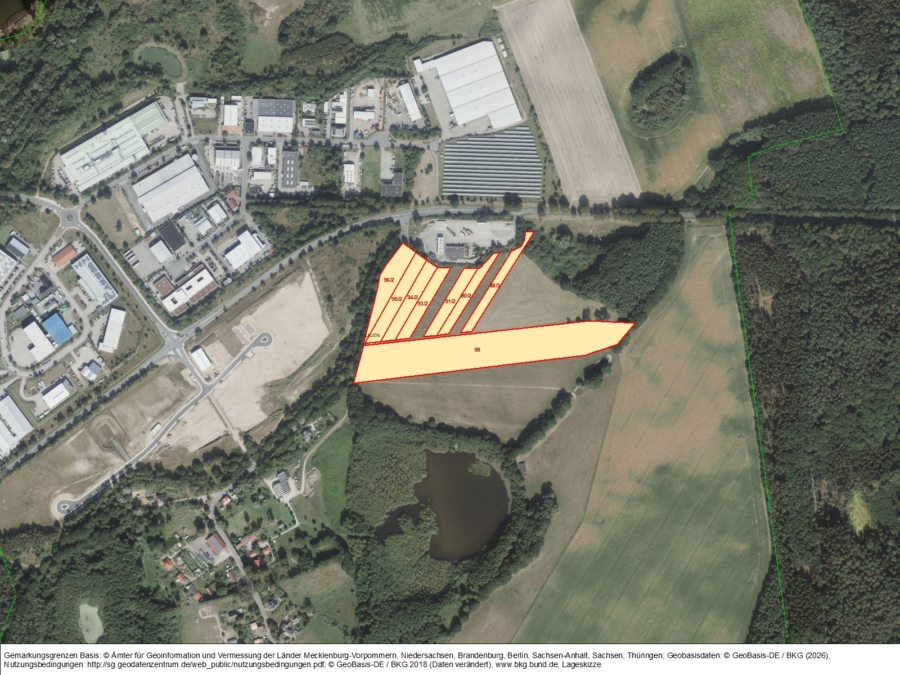 Lauen - Flächen hinter der Raststelle Selmsdorf - Bild