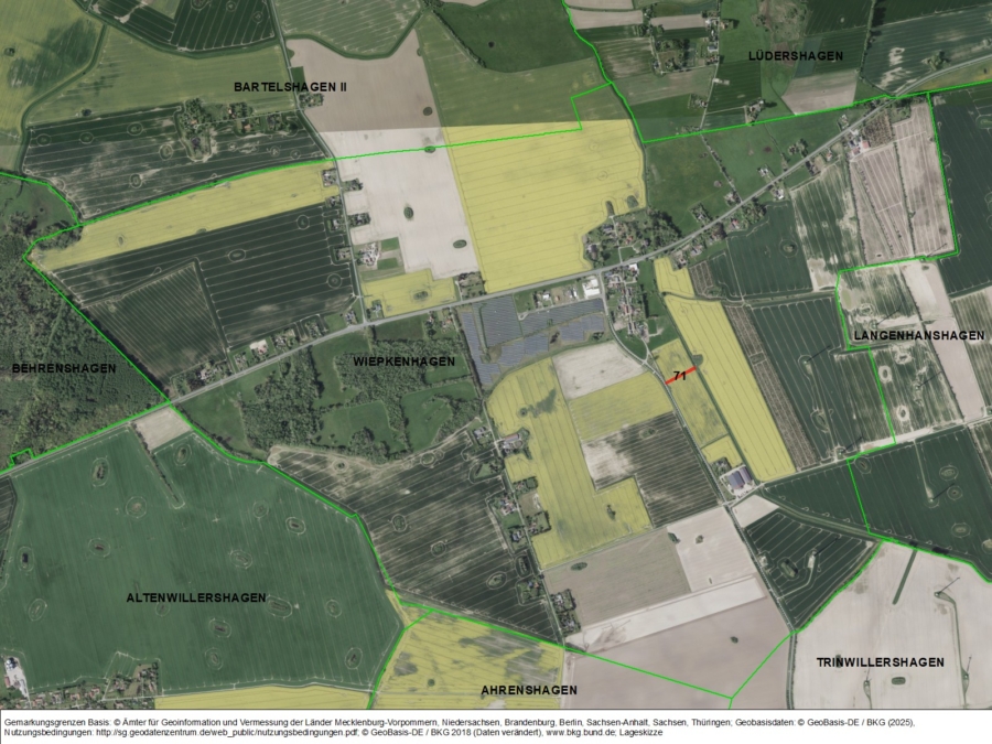 Fläche in Wiepkenhagen - Bild