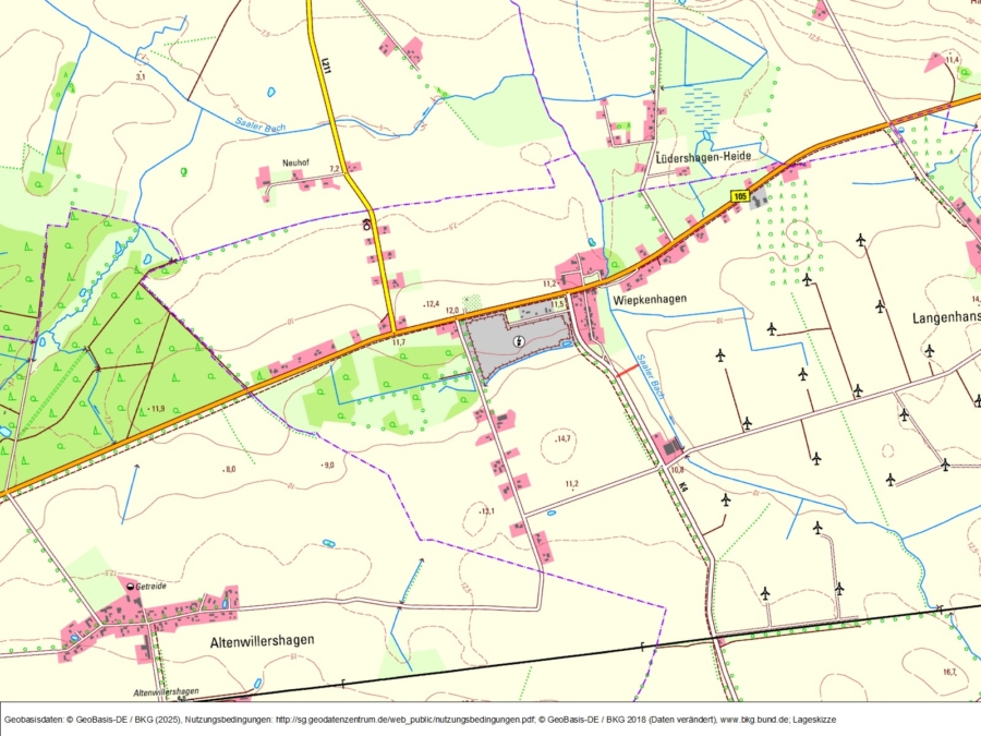 Fläche in Wiepkenhagen - Bild