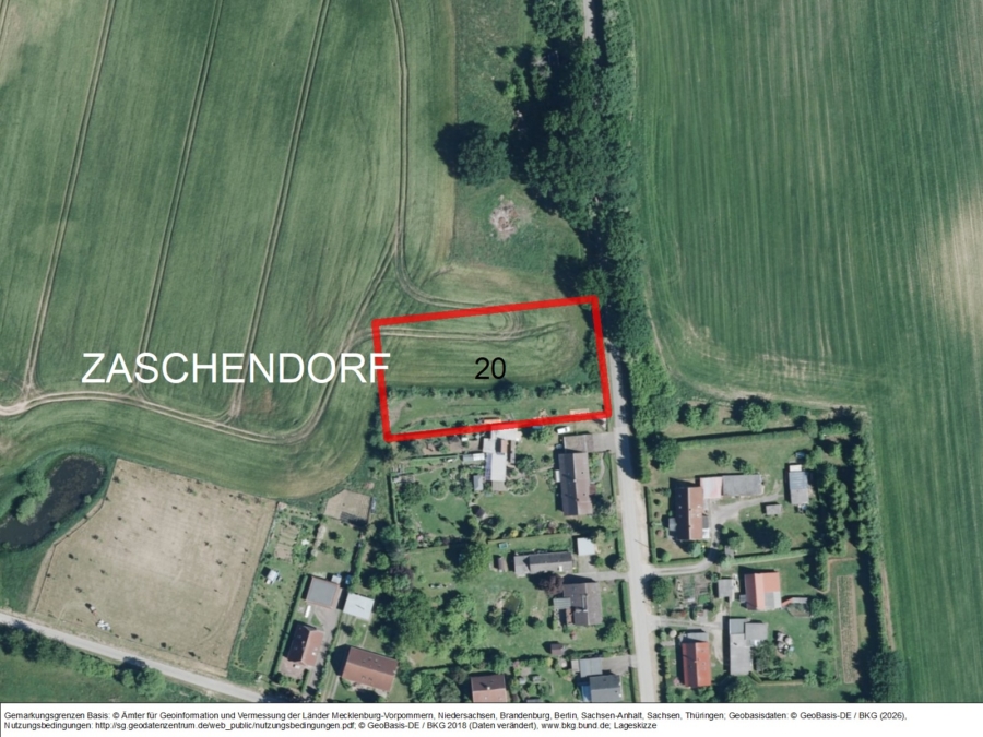 Ackerstück in Zaschendorf II - Titelbild
