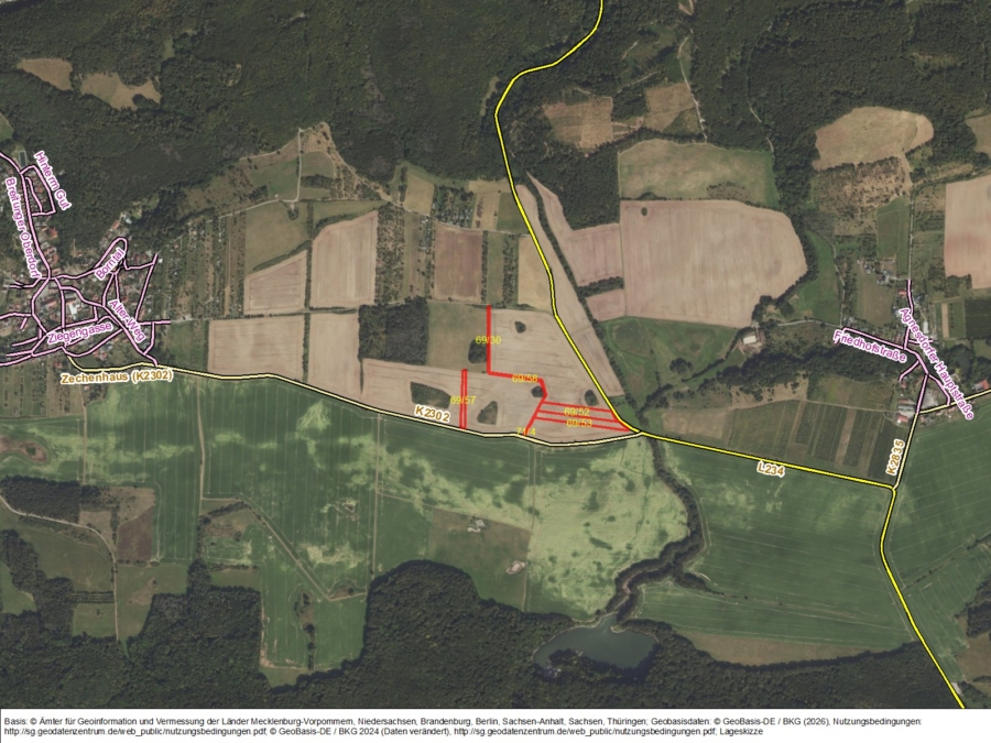 Landwirtschaftliche Flächen in Breitungen, Flur 9 - Bild