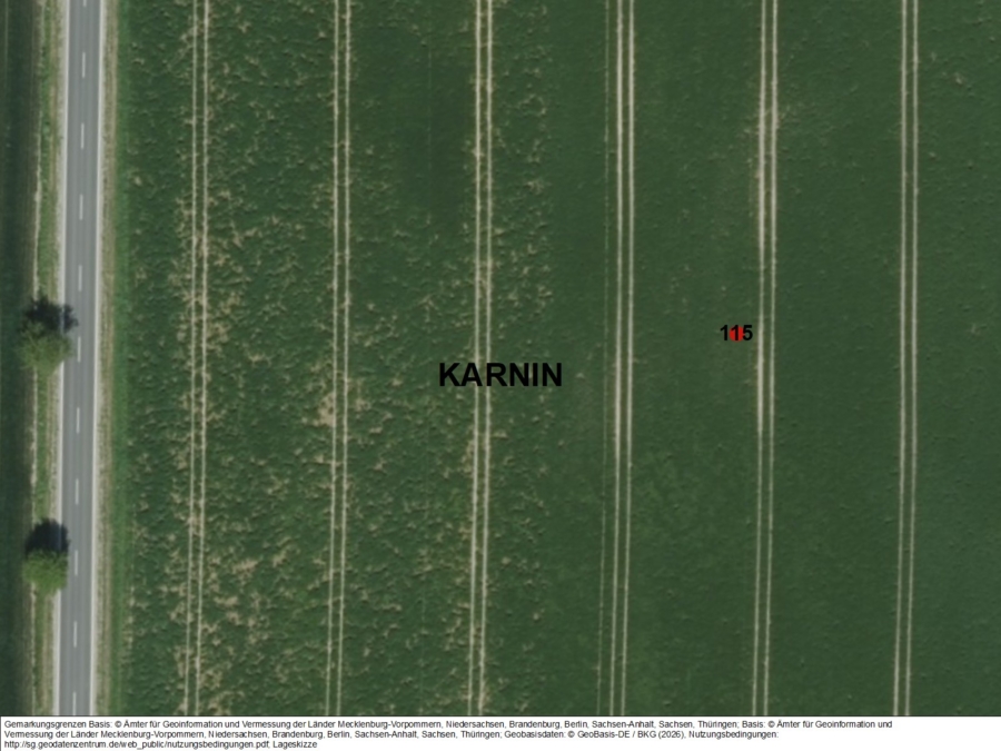 Flächen in Karnin und Löbnitz - Bild