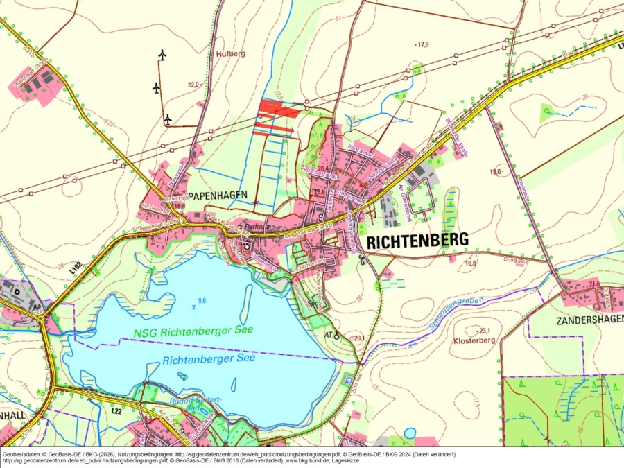 Flächen in Richtenberg I - Bild