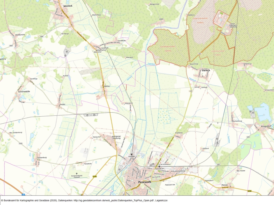 Fläche in Pasewalk - Bild