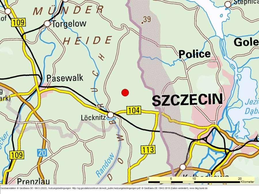 Bergwerkseigentum Mewegen Südost, Tonrohstoffe - Bild