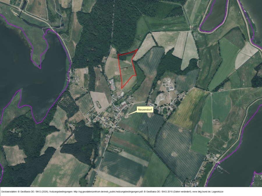 Fläche bei 17440 Neuendorf/Insel Usedom LOS 5 - Bild