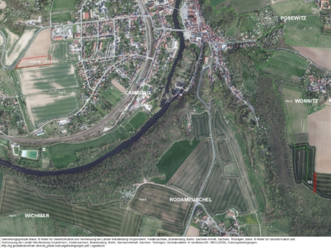 Acker bei Camburg und Wonnitz, Thüringen, Saale-Holzland-Kreis