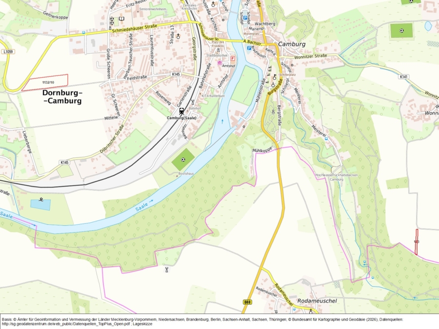 Acker bei Camburg und Wonnitz - Bild