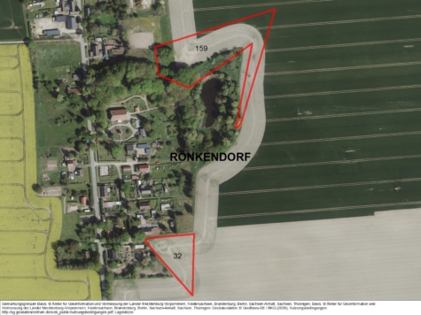 Flächen in Rönkendorf I, Mecklenburg-Vorpommern, Vorpommern-Rügen