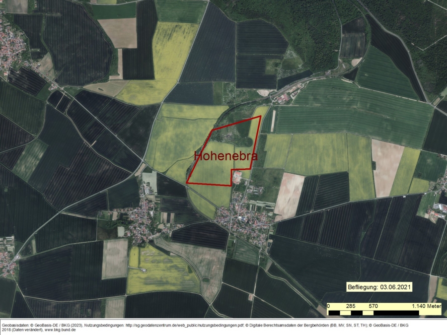 Bergwerkseigentum Hohenebra, Tonige Gesteine - Bild