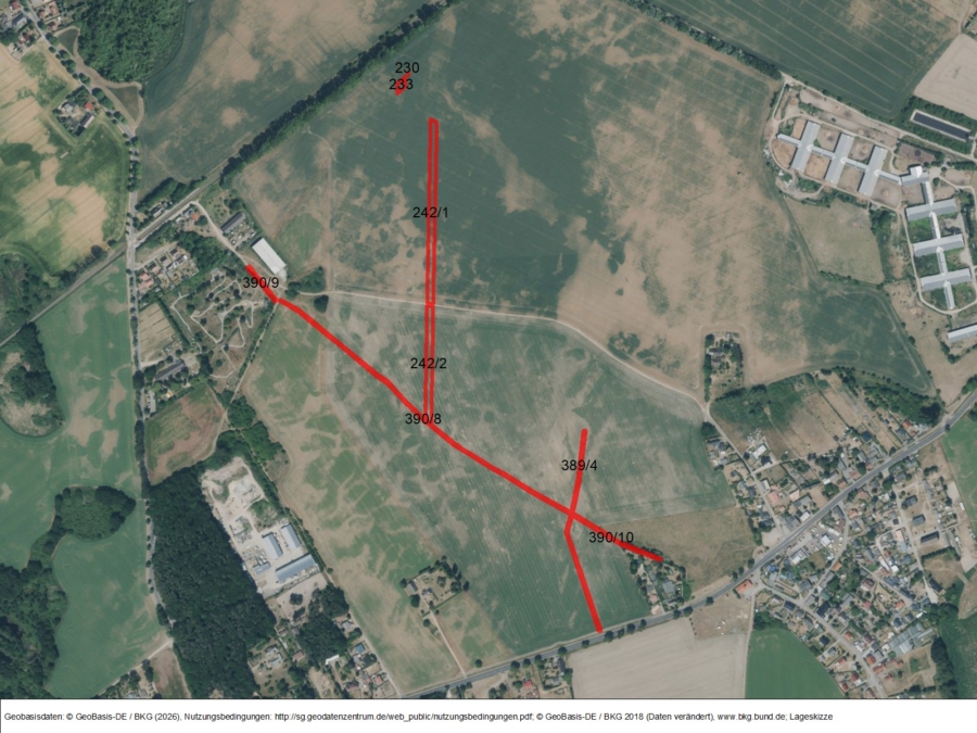 Flächen in Bannemin / Insel Usedom - Titelbild