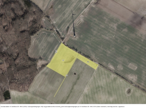 Vorranggebiet für WEA Mistorf, Mecklenburg-Vorpommern, Rostock-Land