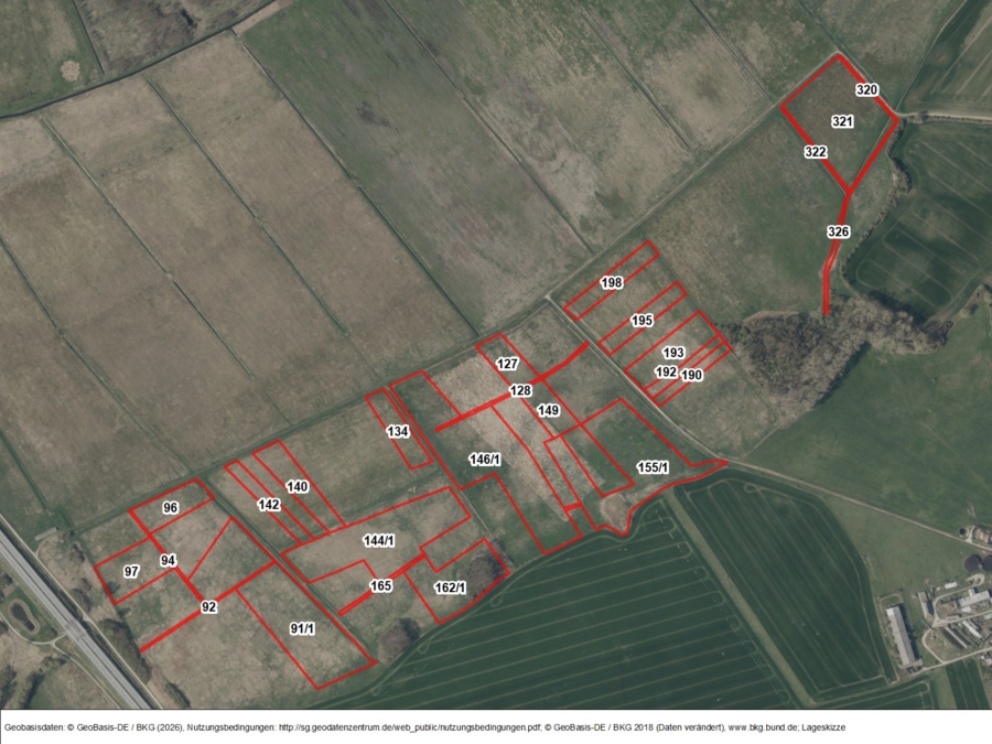 Flächen bei Brunn - Bild