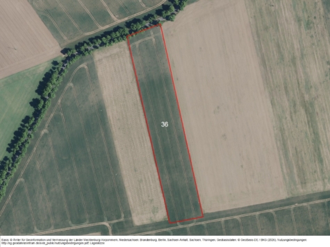Gemarkung Kladow – Ackerstück, Mecklenburg-Vorpommern, Ludwigslust-Parchim