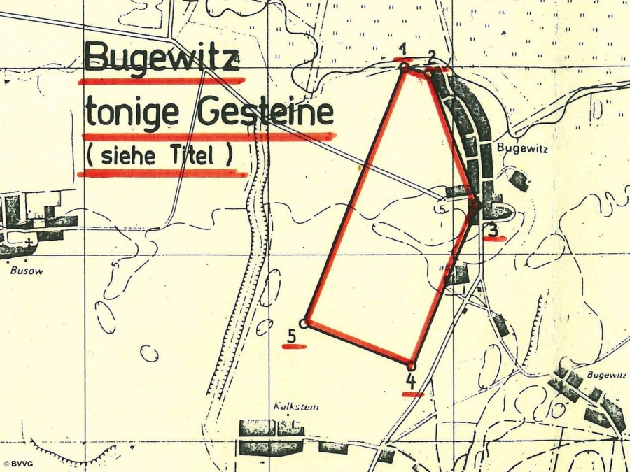 Bergwerkseigentum Bugewitz, Tonrohstoffe - Titelbild