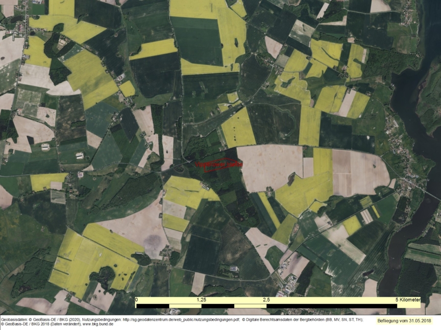 Bergwerkseigentum Vipperower Heide, Kiese und Kiessande - Bild