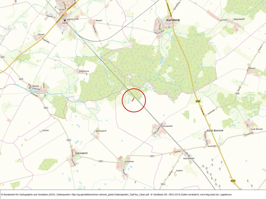 Fläche bei Groß Jasedow - Bild