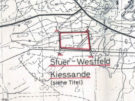 Bergwerkseigentum Stuer-Westfeld, Kiese und Kiessande, Mecklenburg-Vorpommern, Mecklenburgische Seenplatte