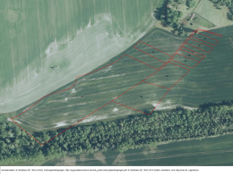 Ackerflächen in Wildenhain - Titelbild