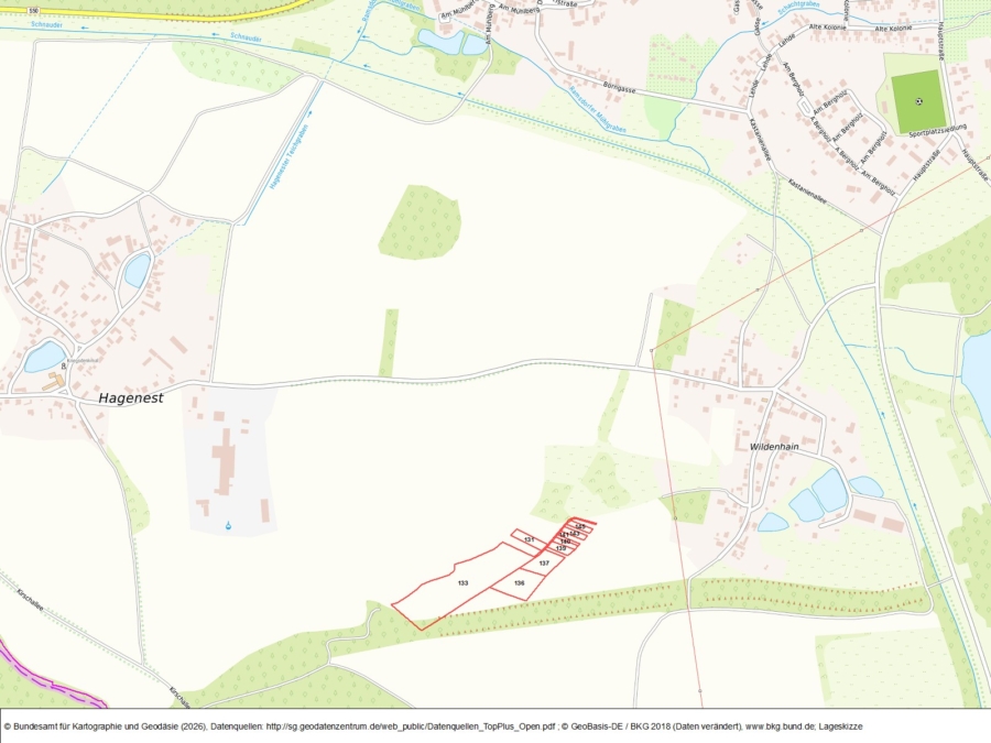 Ackerflächen in Wildenhain - Bild