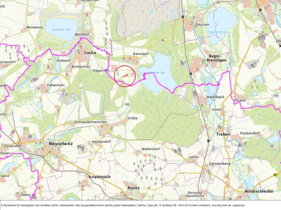 Ackerflächen in Wildenhain - Bild