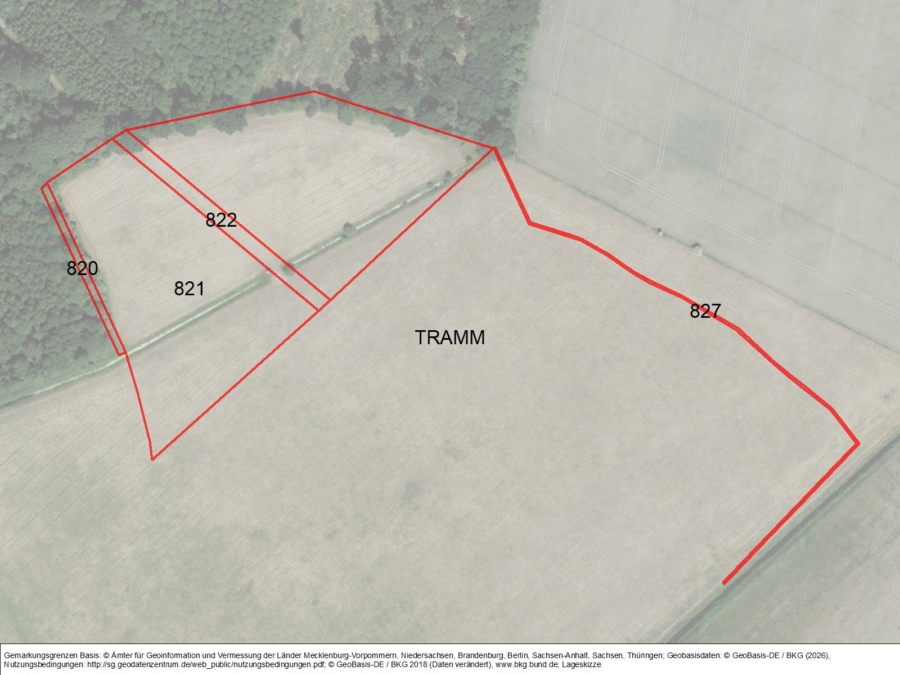 Grünland - Gemarkung Tramm (I) - Titelbild