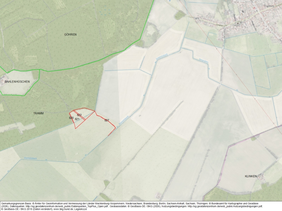 Grünland - Gemarkung Tramm (I) - Bild